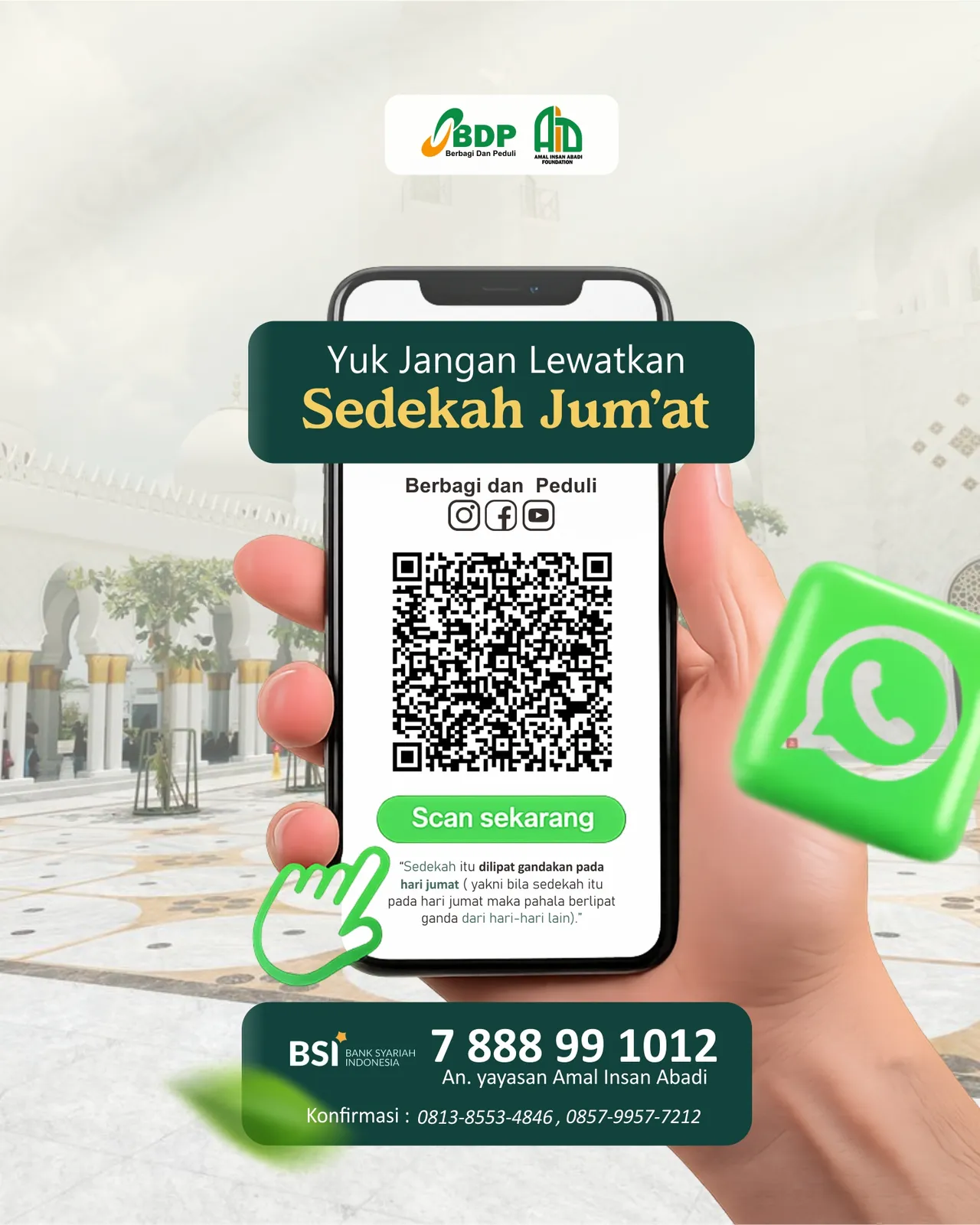 Sedekah Jum’at: Kesempatan Emas Menjemput Keberkahan