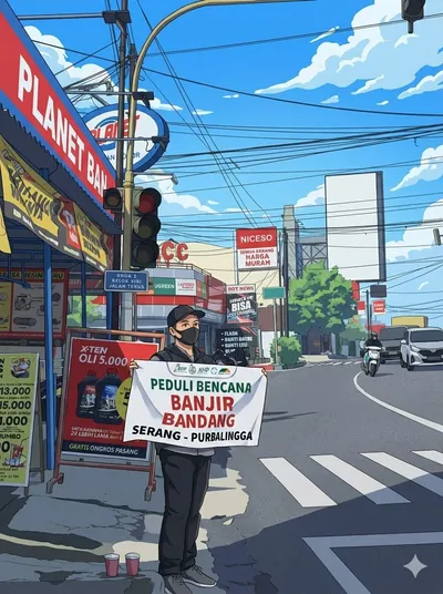 AMINA (Amal Insan Abadi) Peduli Korban Banjir Bandang & Tanah Longsor